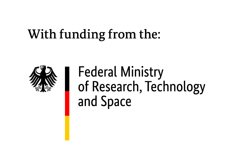 Logo Bundesministerium für ­Forschung, Technologie und Raumfahrt